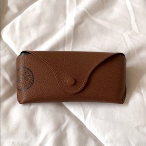 Ray-ban brown soft case ONLY